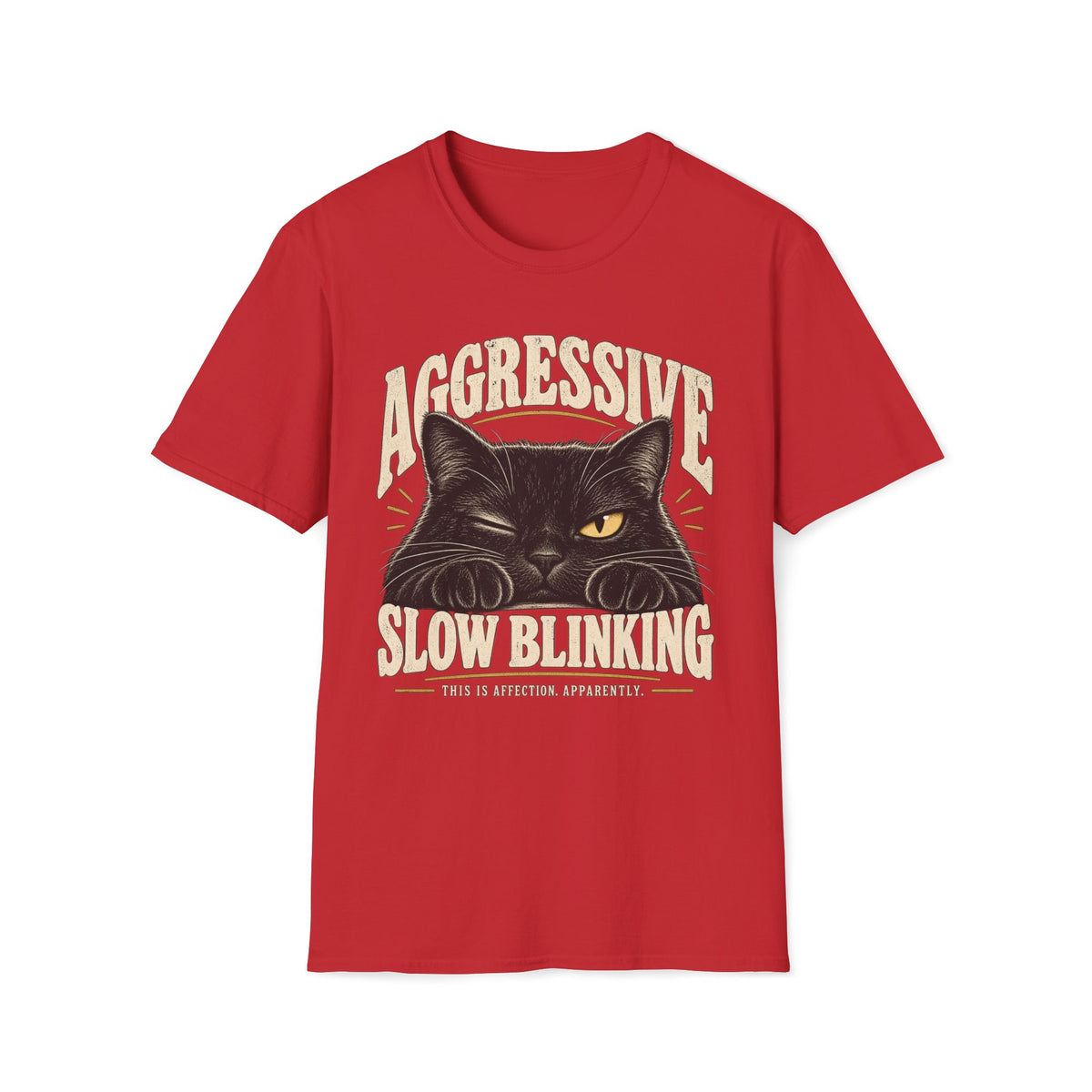 Aggressive Slow Blinking T-Shirt