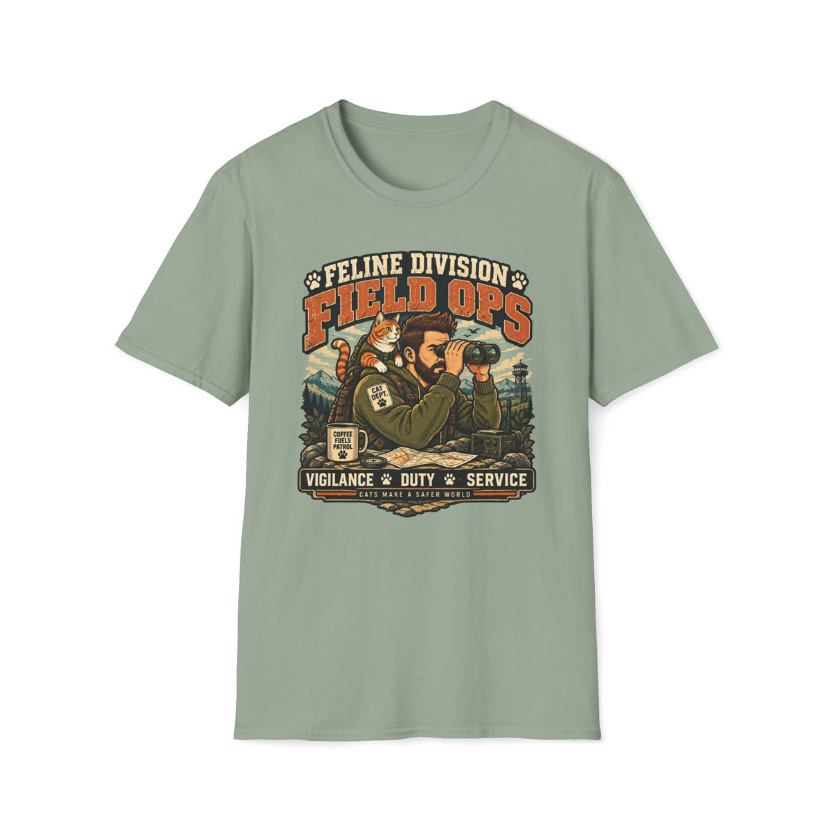 Feline Division T-Shirt