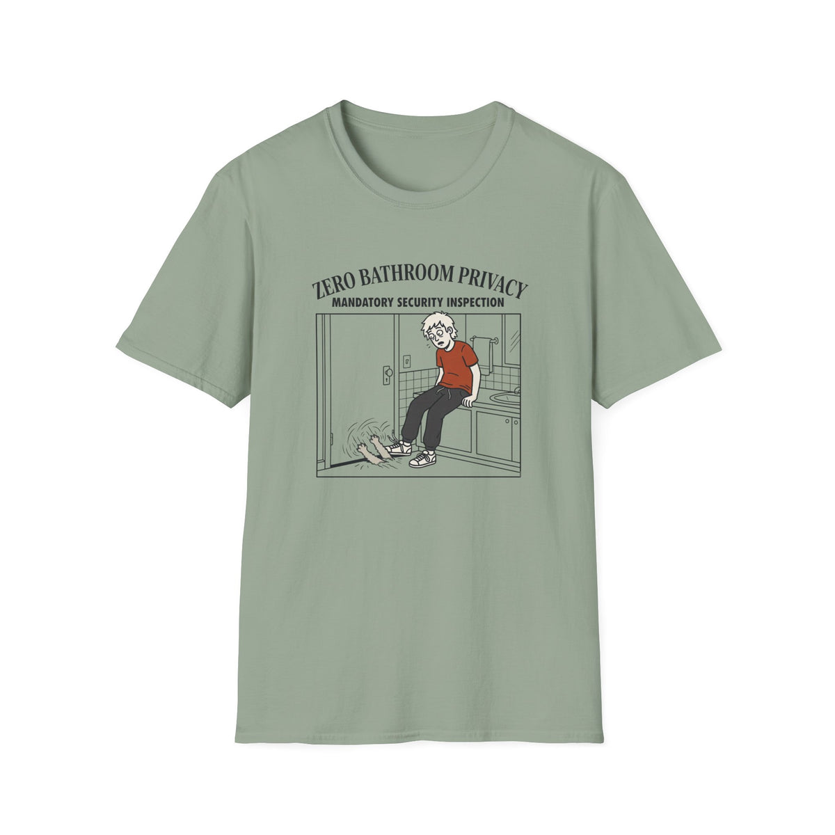 Zero Bathroom Privacy T-Shirt