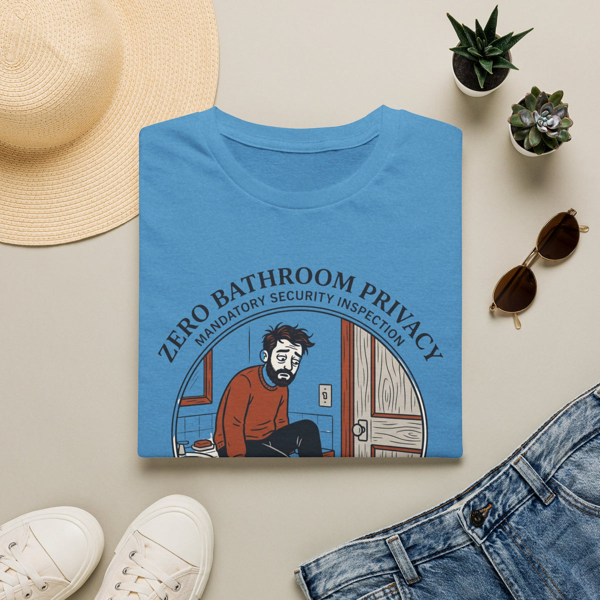 Zero Bathroom Privacy T-Shirt