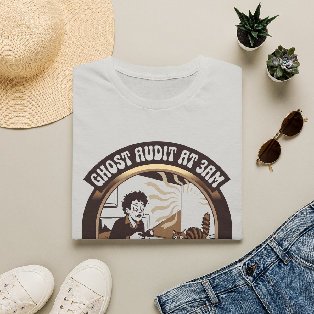 Ghost Audit At 3AM T-Shirt