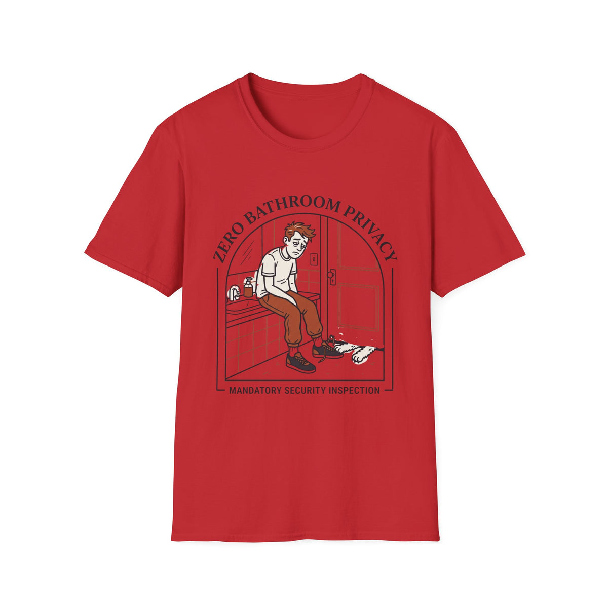 Zero Bathroom privacy T-Shirt