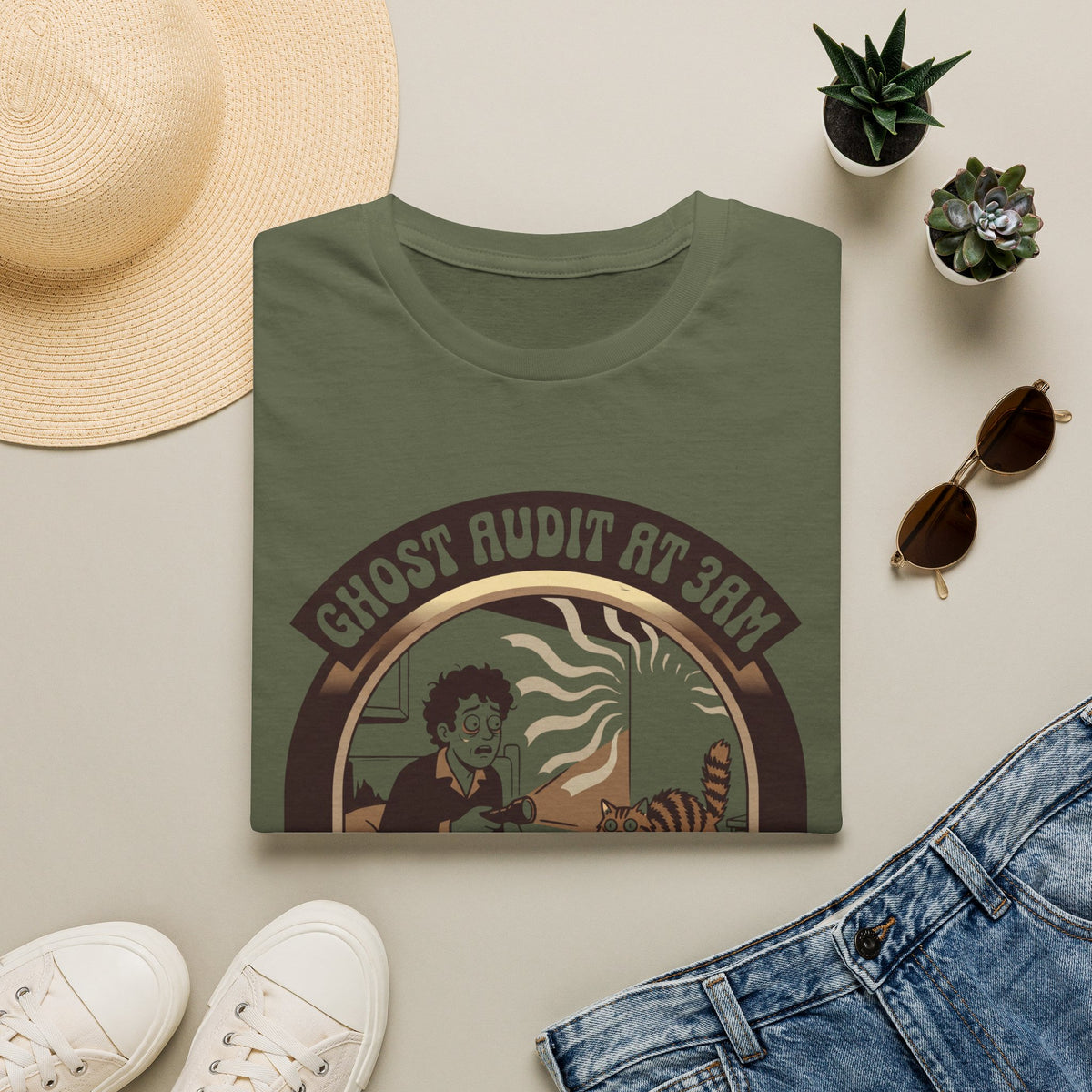 Ghost Audit At 3AM T-Shirt