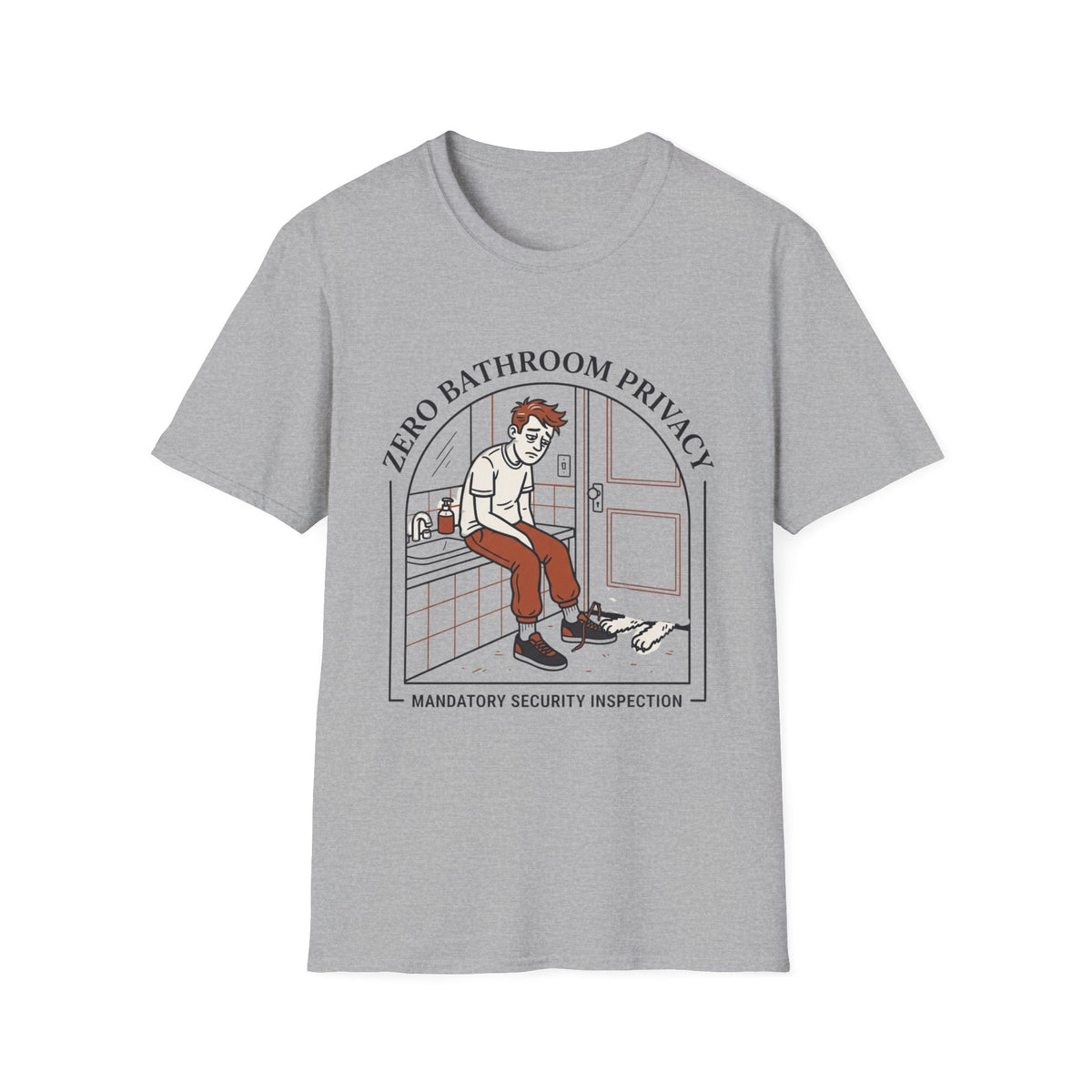 Zero Bathroom privacy T-Shirt