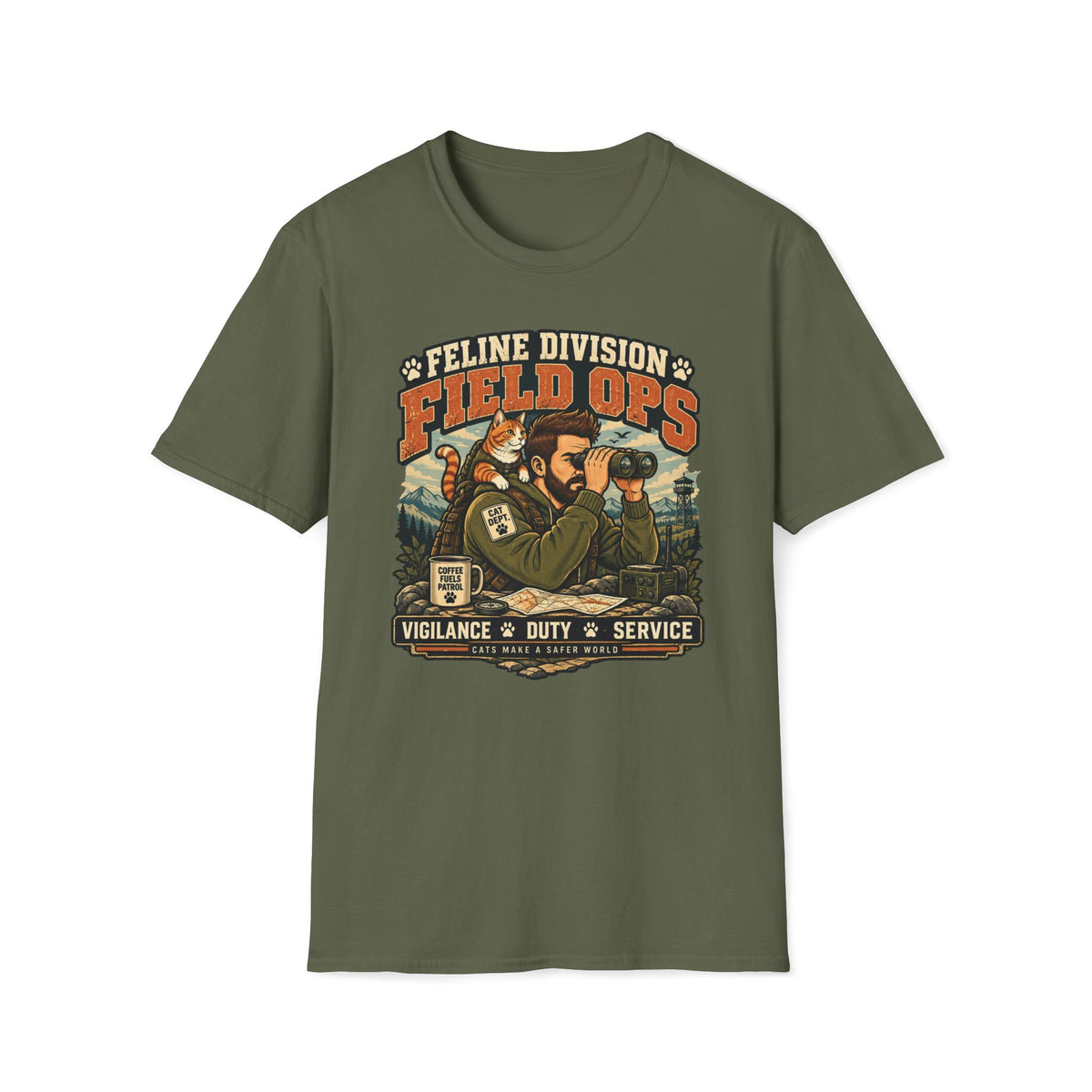Feline Division T-Shirt