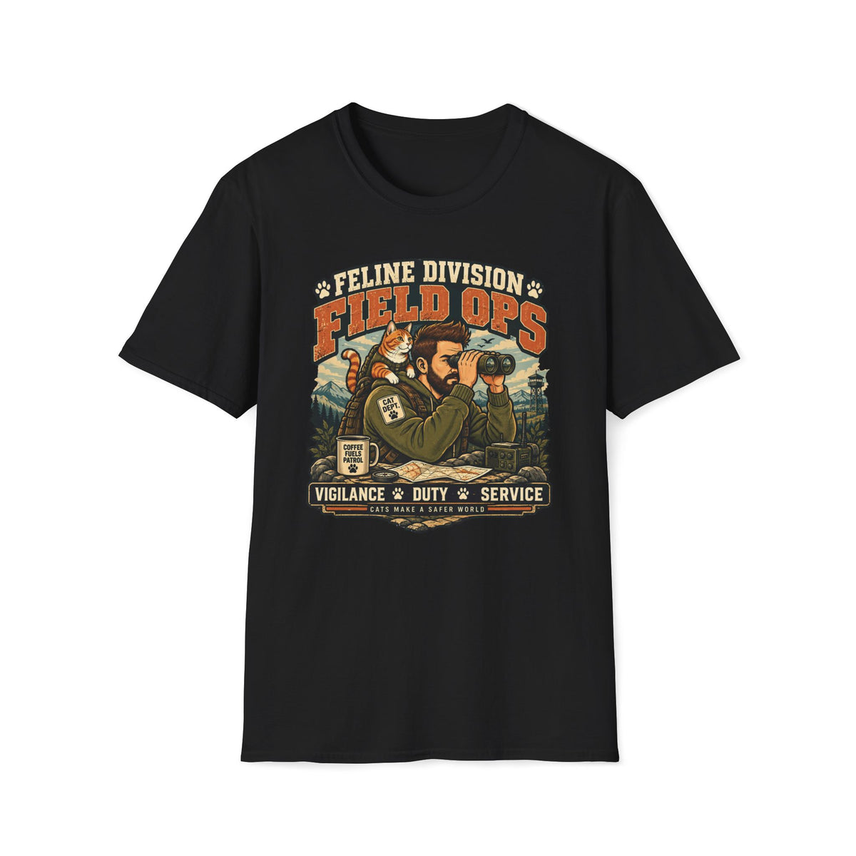 Feline Division T-Shirt