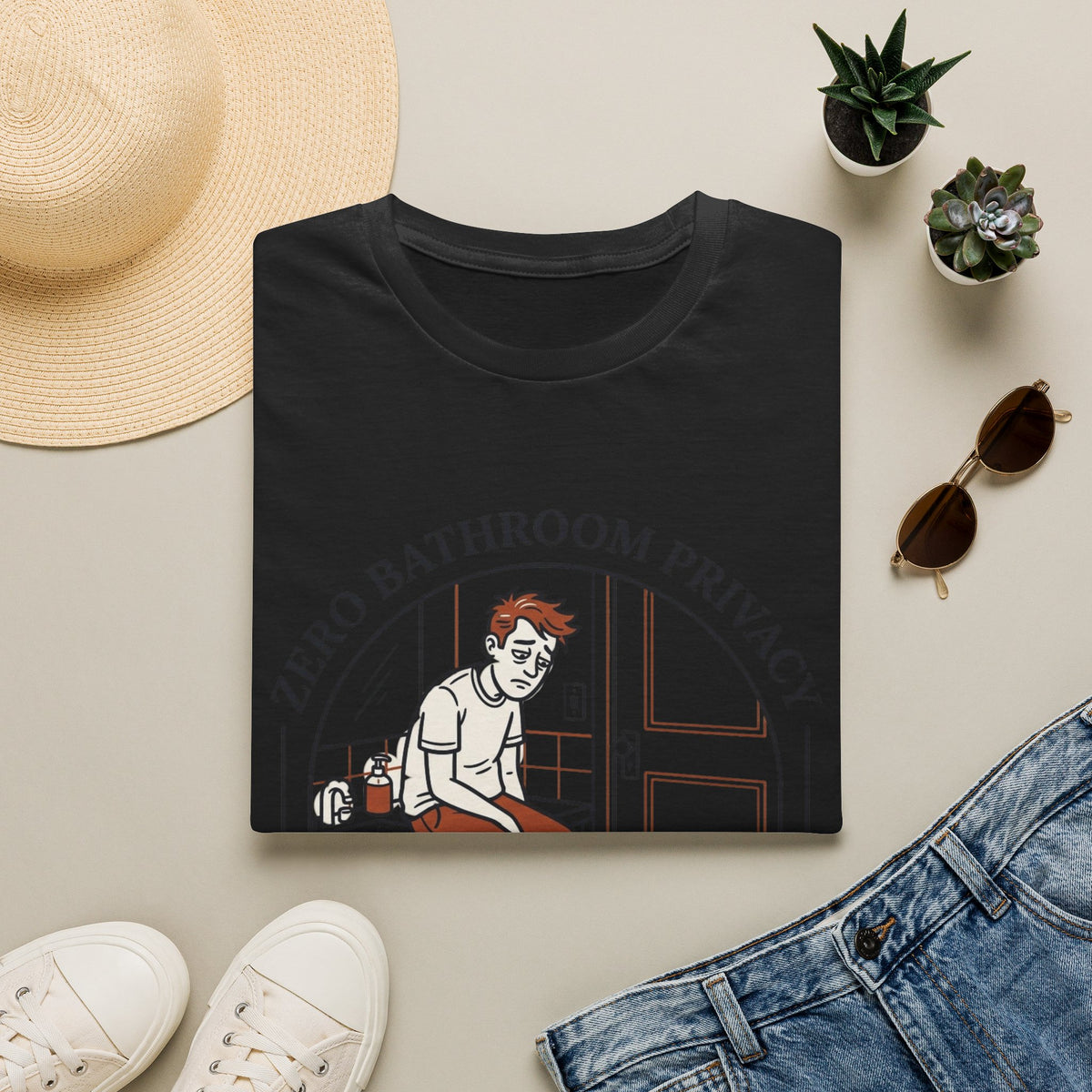 Zero Bathroom privacy T-Shirt